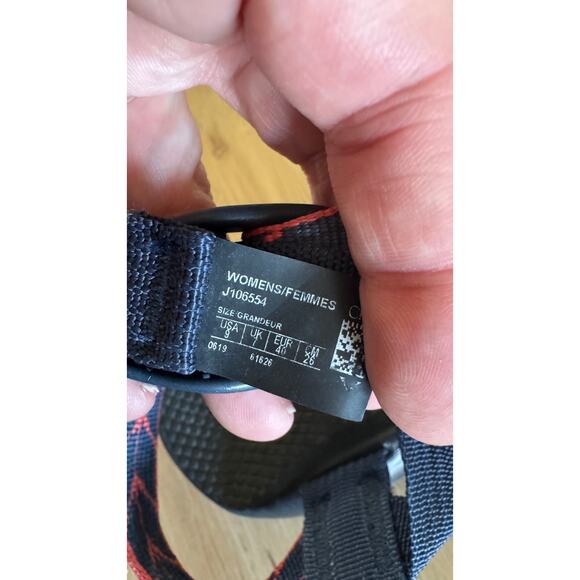 Chaco Women's Chillos tie dye Slide water sandal size 6 - Picture 6 of 6